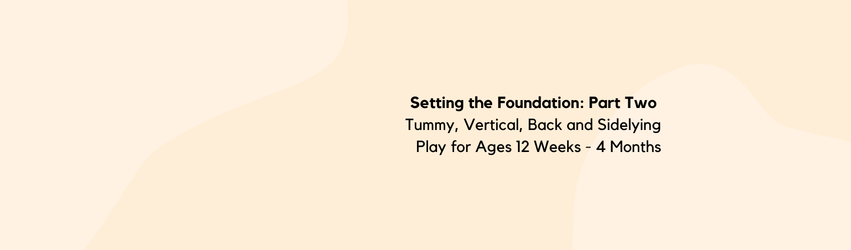 4th Trimester Master Class Kinactive Kids