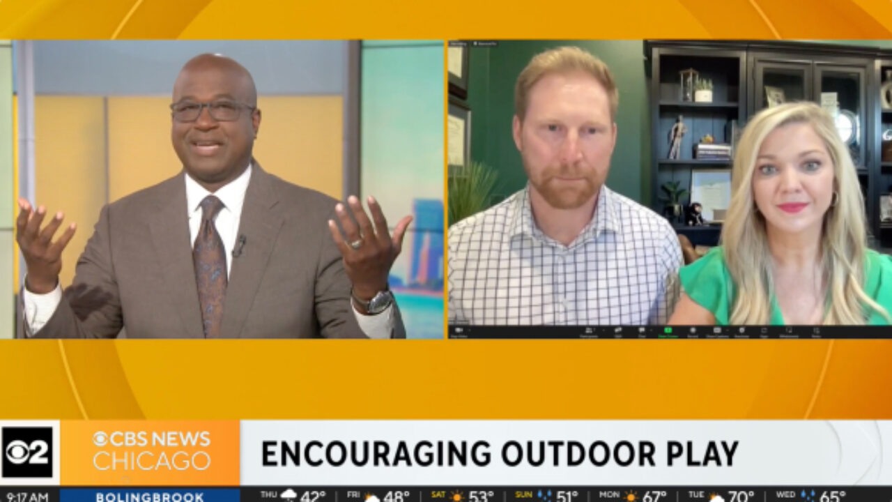 CBS News Chicago: How Parents Can Encourage Outdoor Play For Kids