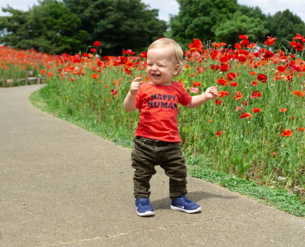 toddler walking