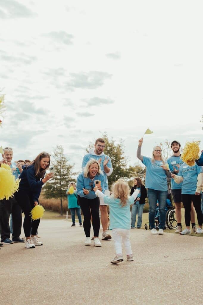 Families living with spina bifida 
